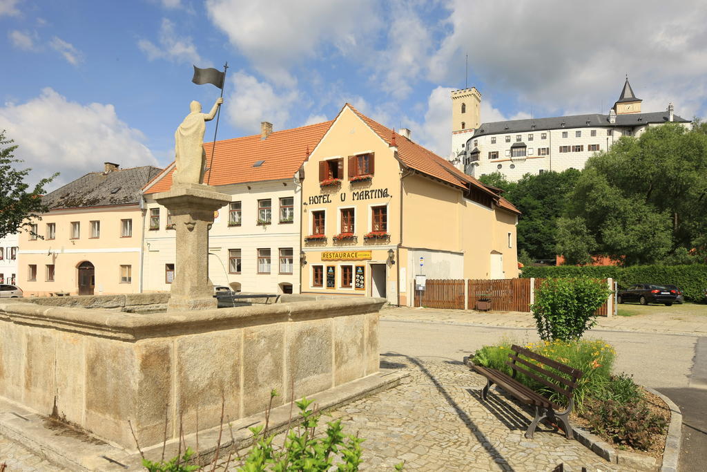 Hotel U Martina - Kocabka Rožmberk nad Vltavou Exteriör bild