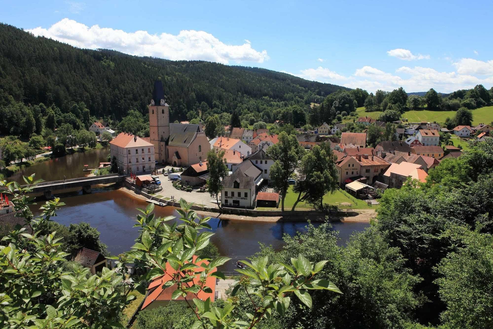 Hotel U Martina - Kocabka Rožmberk nad Vltavou Exteriör bild
