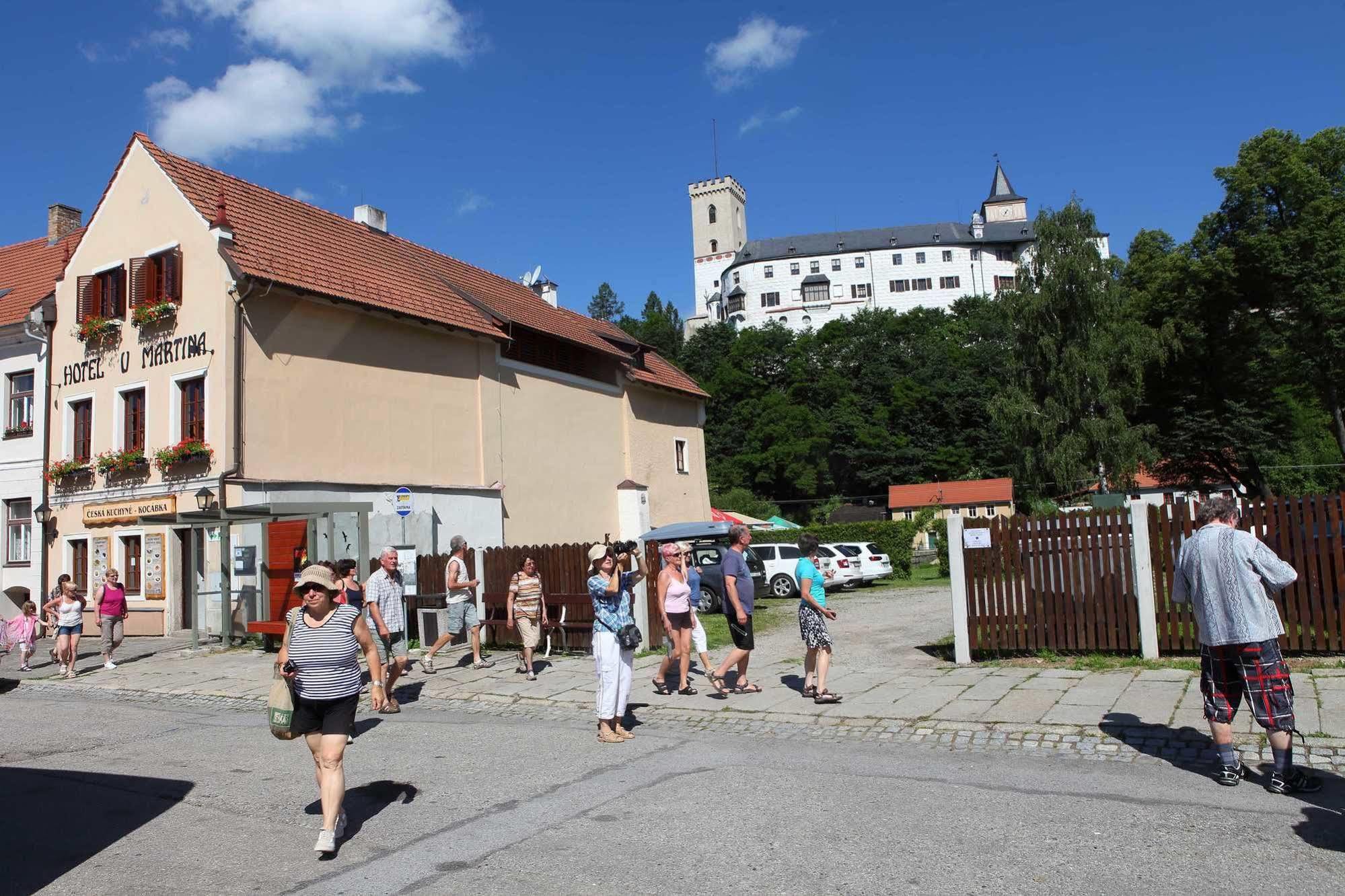 Hotel U Martina - Kocabka Rožmberk nad Vltavou Exteriör bild